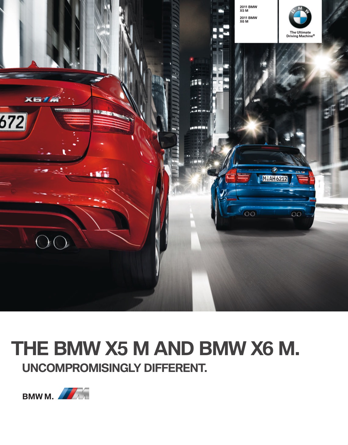 2011 BMW X5M Brochure